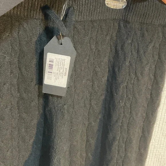 Disturbia Black Knit Women's Trousers - Picture 5 of 9